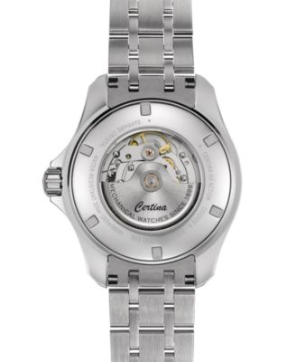 Men's Swiss Automatic DS Action Day-Date Powermatic 80 Stainless Steel Bracelet Watch 41mm