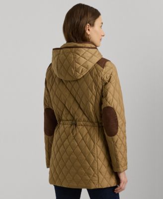 Women's Hooded Anorak Quilted Coat