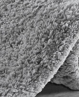 His Cotton Bath Rug, 21" x 34"