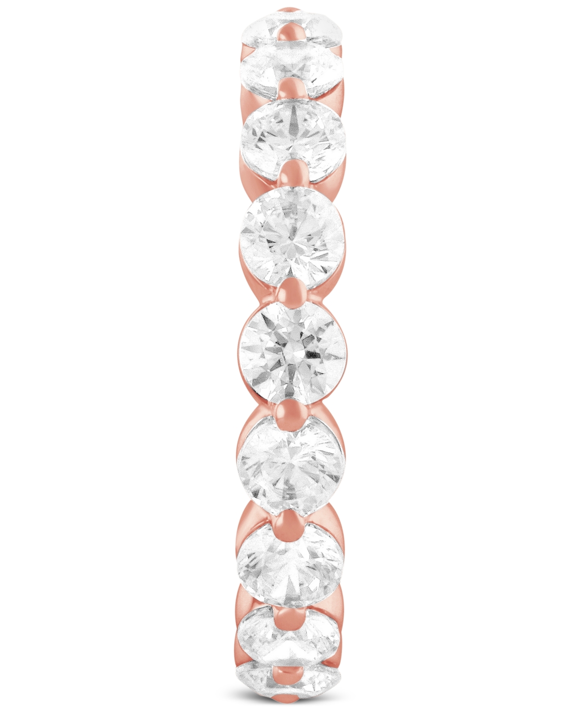 Badgley Mischka Certified Lab Grown Diamond Eternity Band (3 ct. t.w.) in 14k Gold