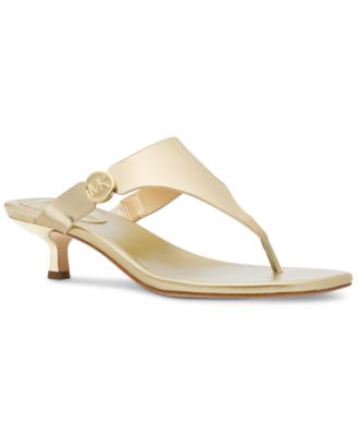 Michael Kors - MMK Lucinda Kitten-Heel Sandals