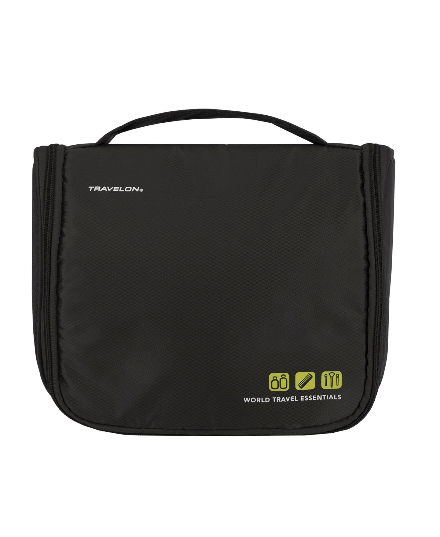 Несессер Travelon World Travel Essentials Hanging Toiletry Case, цвет: Чёрный — фото 1