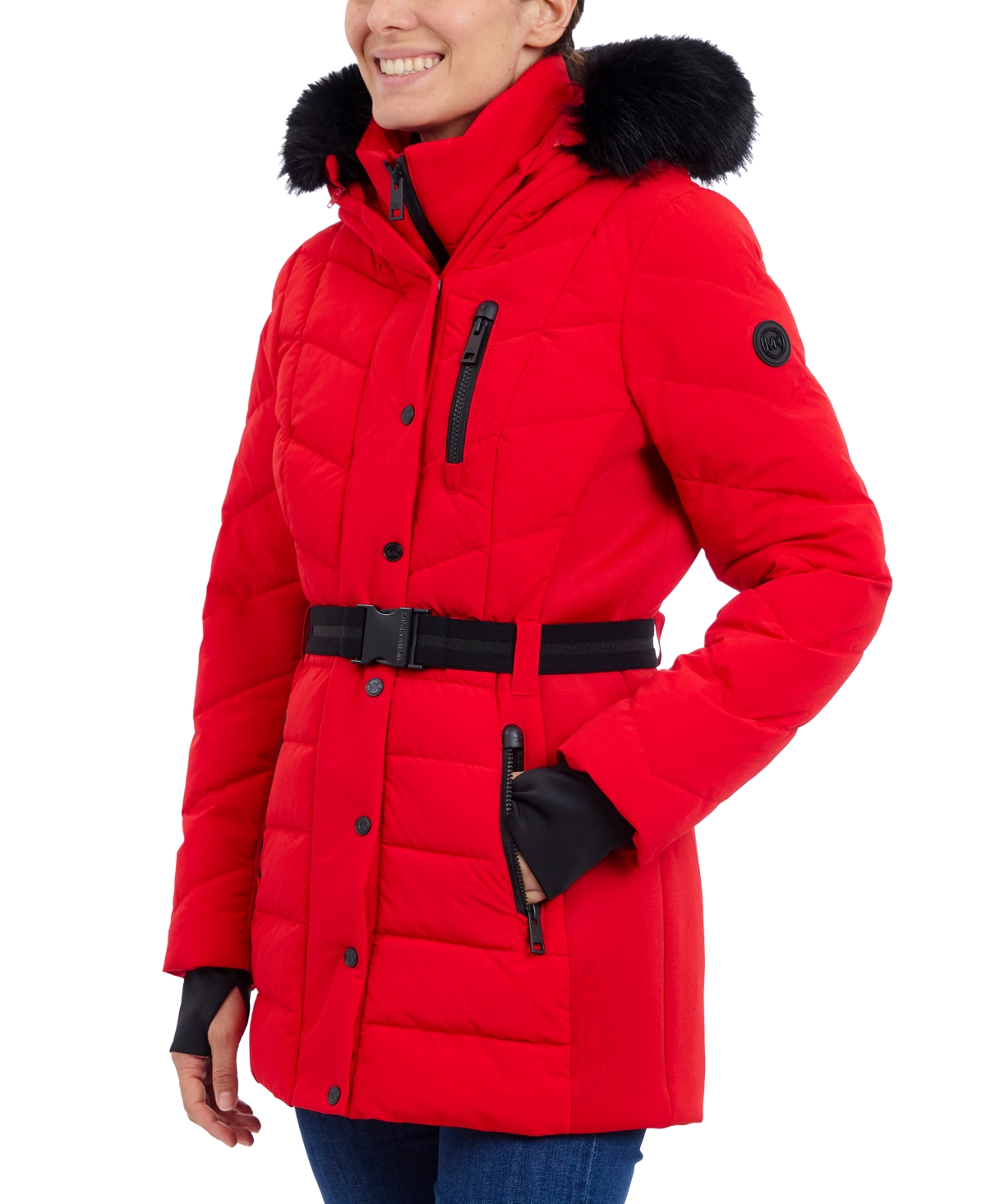 Red down coat womens new arrivals