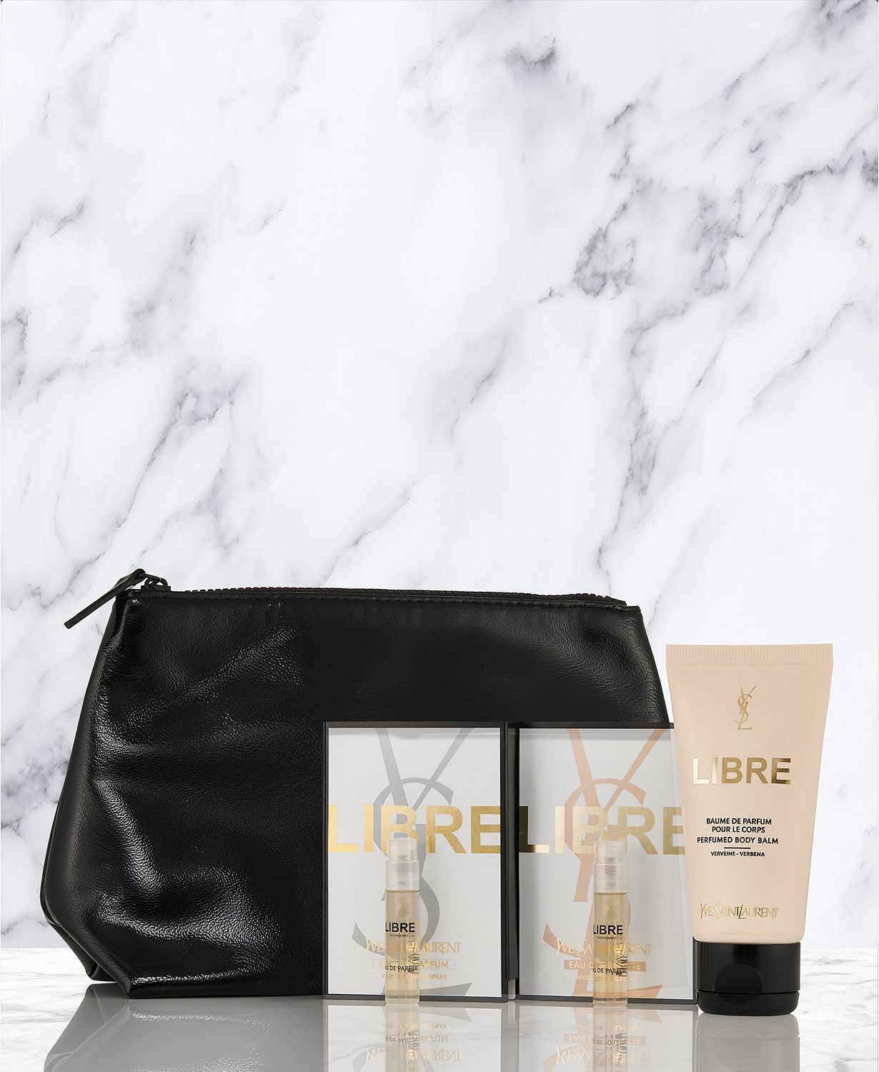 FREE 4-Pc. fragrance gift with $150 purchase from the Yves Saint Laurent Libre fragrance collection