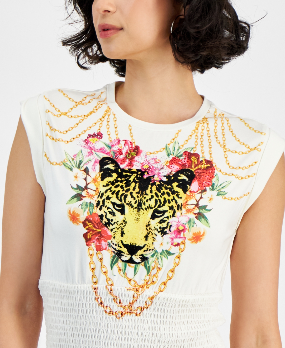 Guess leopard shirt best sale