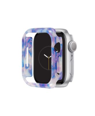 Women's Blue Acetate Protective Case designed for 45mm Apple Watch