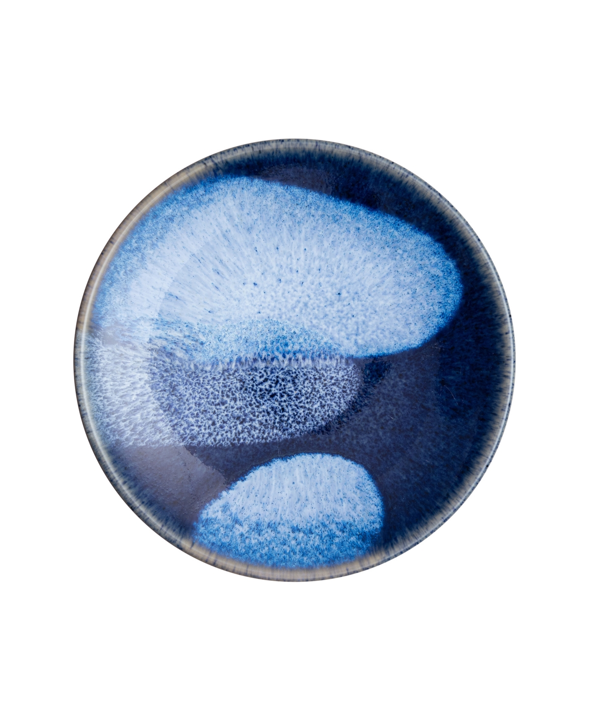 Denby Studio Blue Accent Set of 4 Small Plates