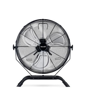 20" High Velocity Outdoor Fan, Heavy Duty Waterproof 2-in-1 Floor Stand or Wall Mount Fan, Adjustable Tilt and 3 Speeds up to 4650 CFM | Wall Fan or Garage Fan for Indoor, Patio, Gym or Porch