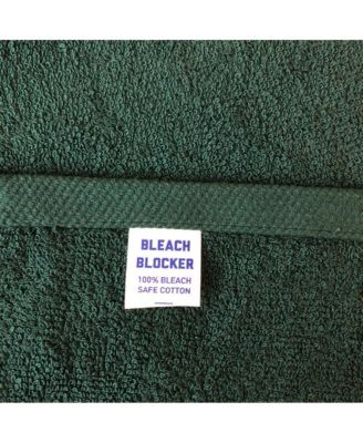Bleach-Safe Cotton Salon Towels (12 Pack), Jr. Size 16x27 in., Solid Color, Absorbent Hair Drying Towel, Perfect for Salon and Spa