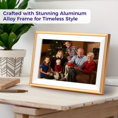 10.1" WiFi Frameo Digital Picture Frame - 32GB Built in Storage