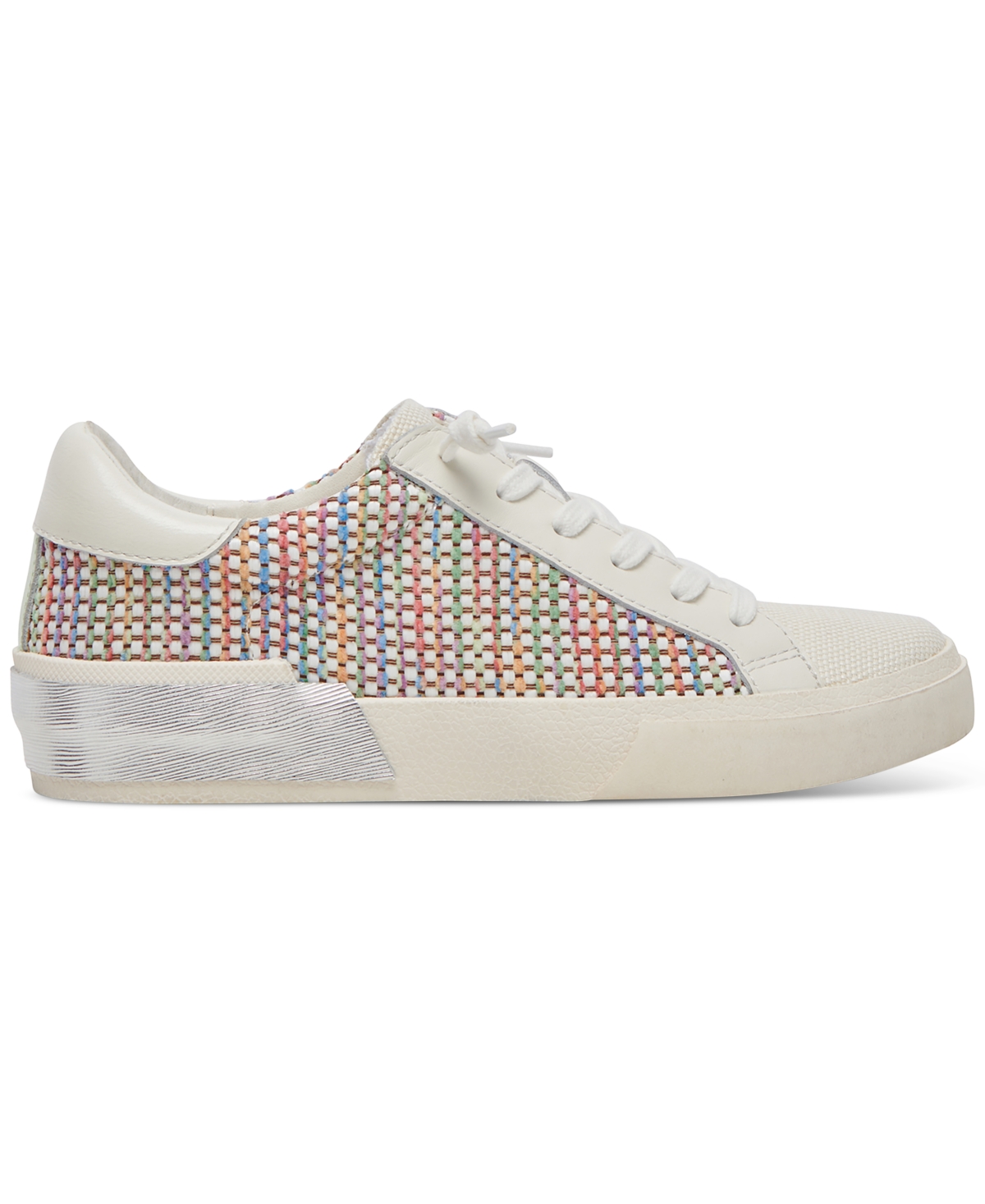 Dolce Vita Womens Zina Lace-up Pride Sneakers