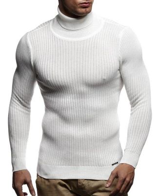 Men's Turtleneck Sweater Slim Fit Polo Neck Longsleeve | Turtleneck Sweater Long Sleeve for Men