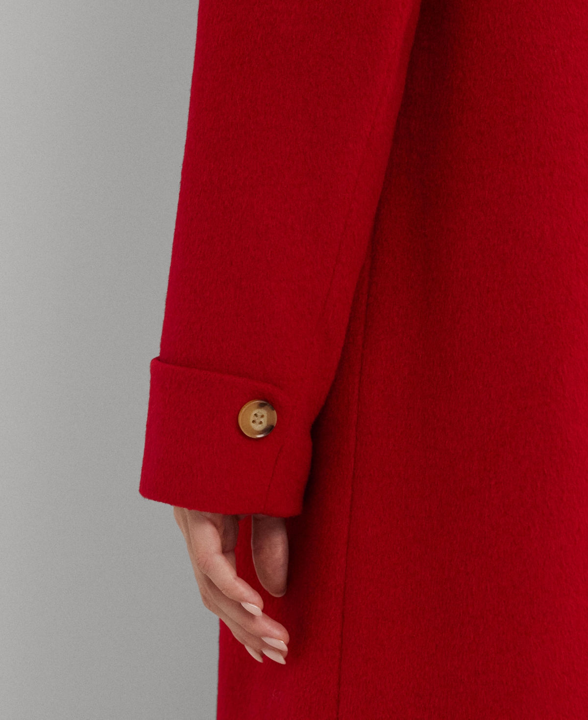 Lauren Ralph Lauren Women's Long Notched-Collar Coat
