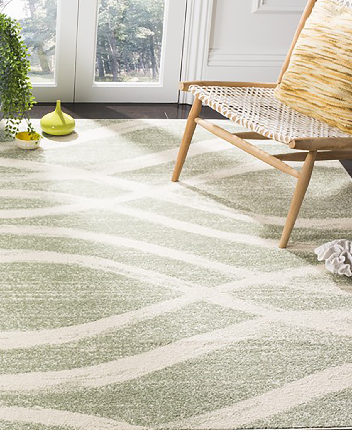 Safavieh Adirondack 125and Cream Area Rug - Sage