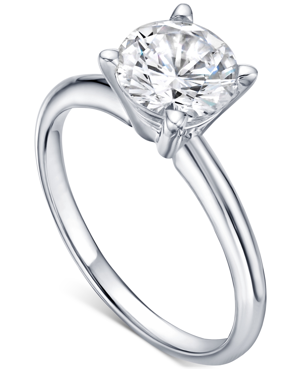 Igi Certified Diamond Engagement Ring (1-1/2 ct. t.w.) - Platinum