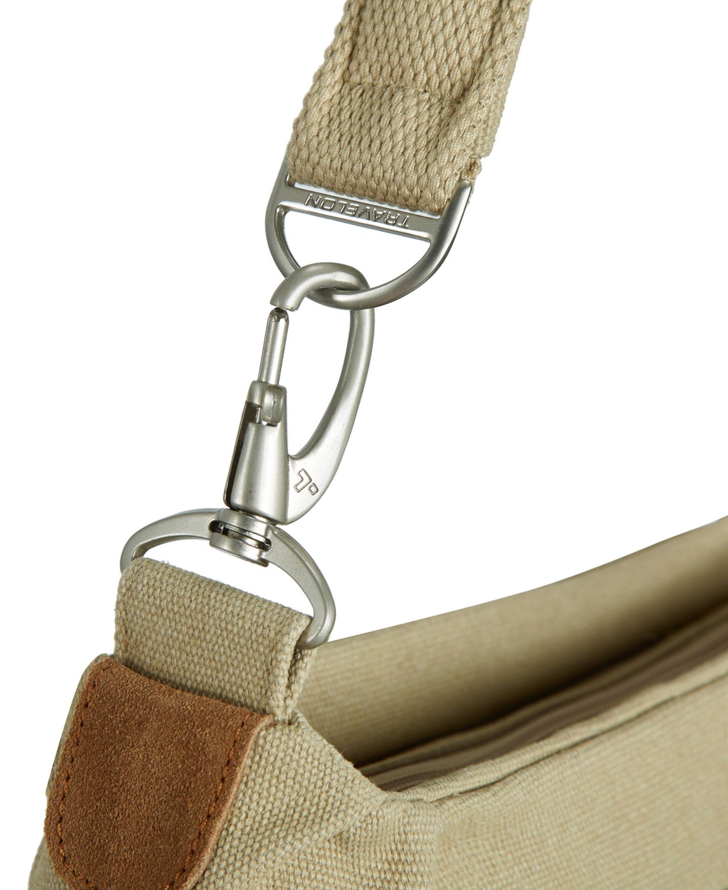 Женская сумка Travelon Anti-Theft Heritage Hobo, цвет: Тёмный серый — фото 10