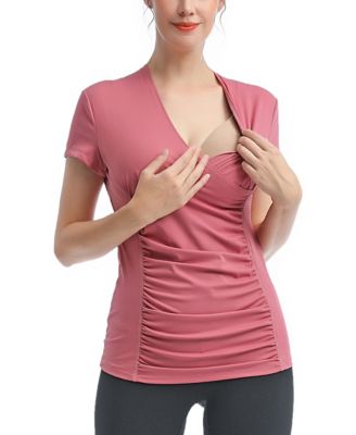 Maternity V-Neck Nursing Active Tee