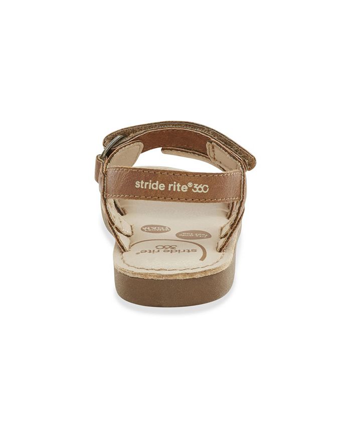 Sandales à Lanières (T-strap) Stride Rite Pour Fille - Taille US 5 (enfant) - Métallisé Multicolore