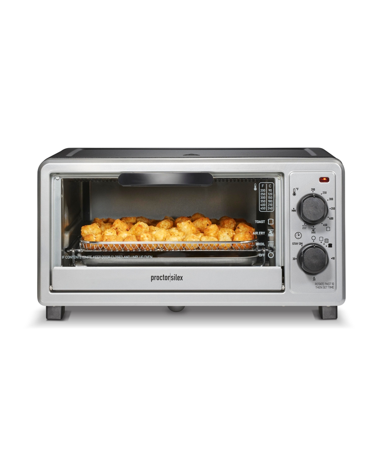 Proctor Silex Simply-crisp Air Fryer Toaster Oven In Black