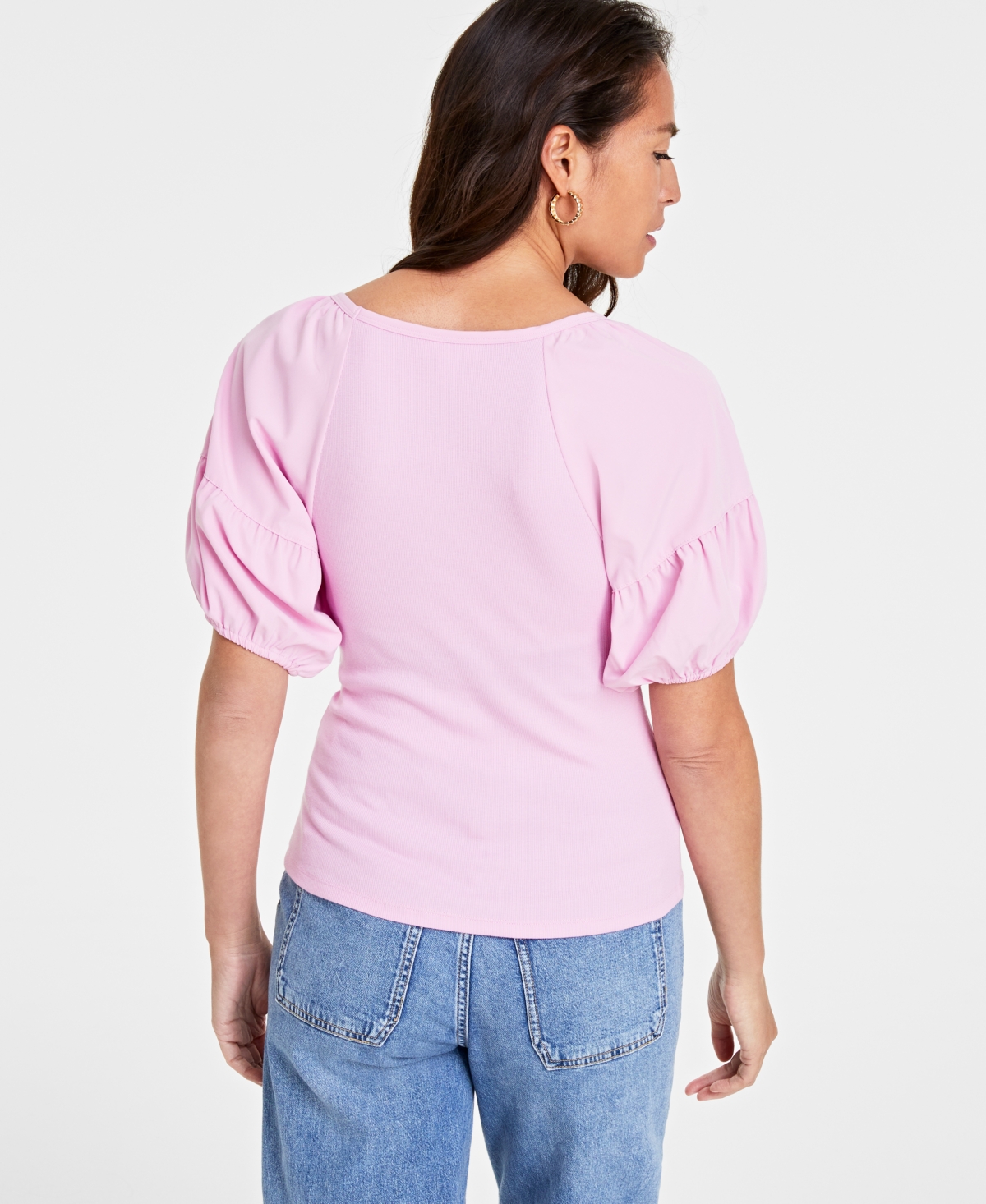 On 34th Women's Scoop-Neck Knit Top, Created for Macy's