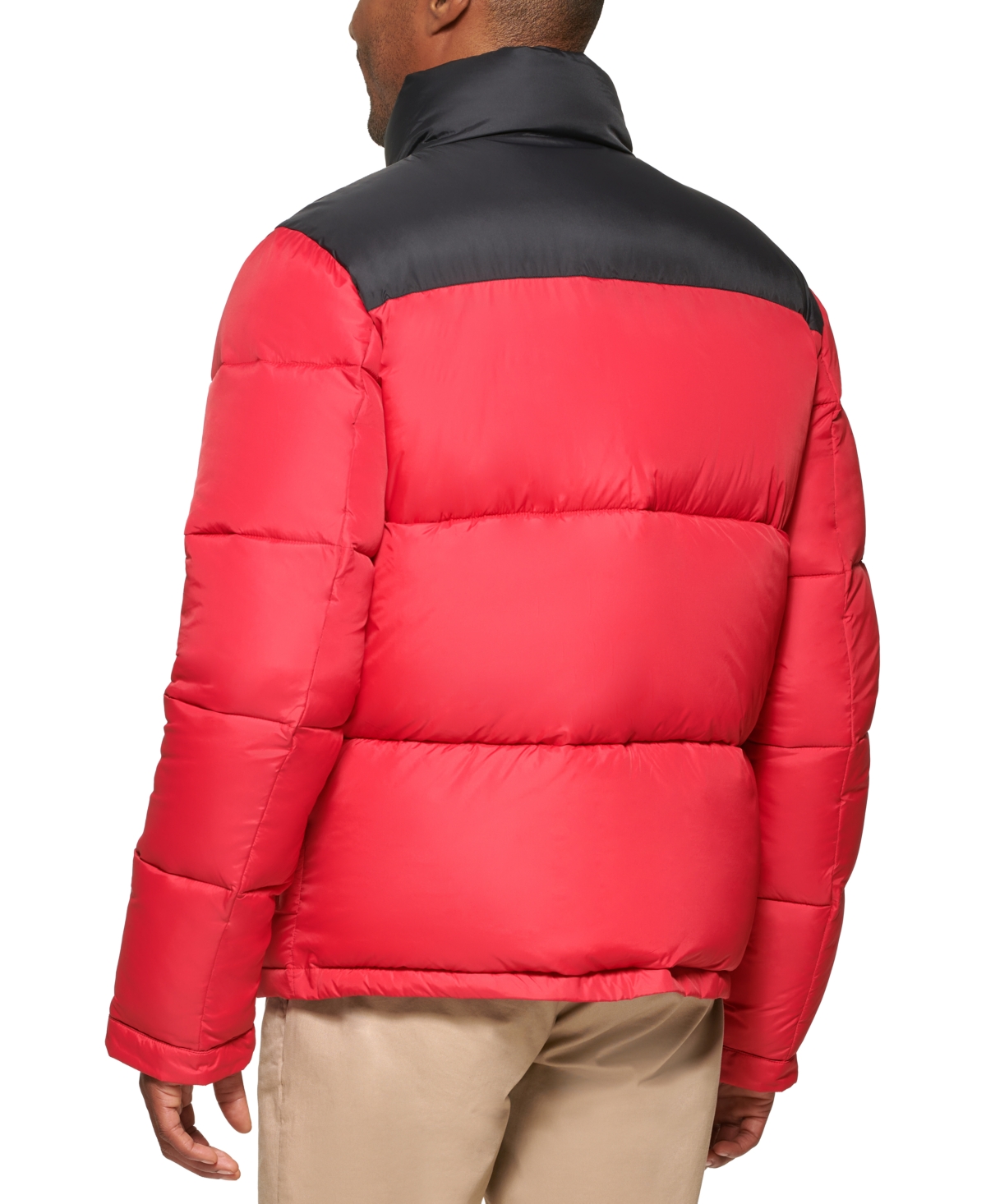 Club Room Men's Colorblocked Quilted Full-Zip Puffer Jacket, Created for Macy's