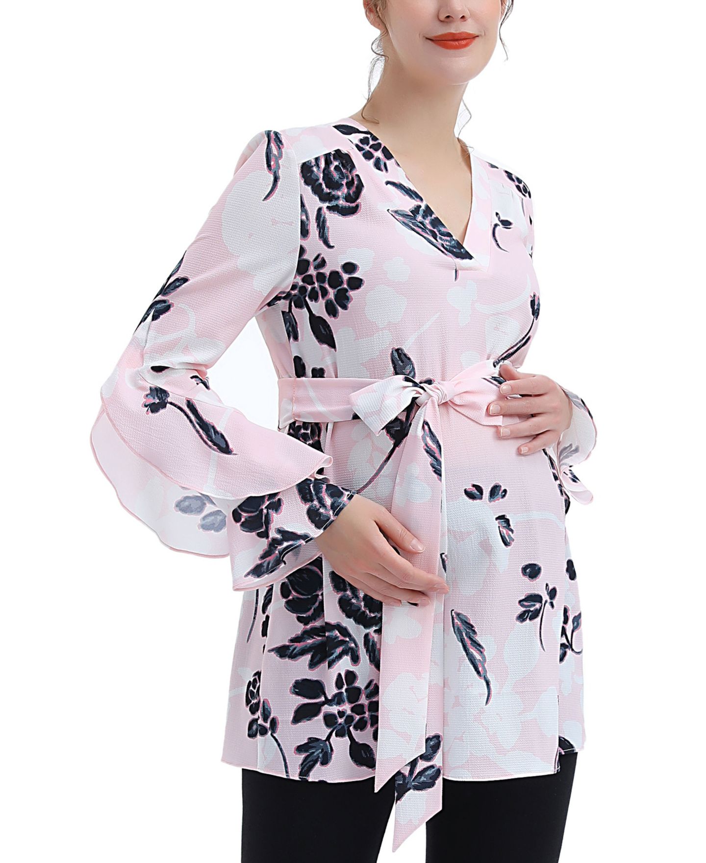 Женская блузка kimi + kai Maternity Leilani Blouse, цвет: Разноцветный — фото 2