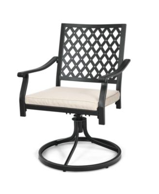 5-Piece Outdoor Patio Dining Set with Soft Cushions