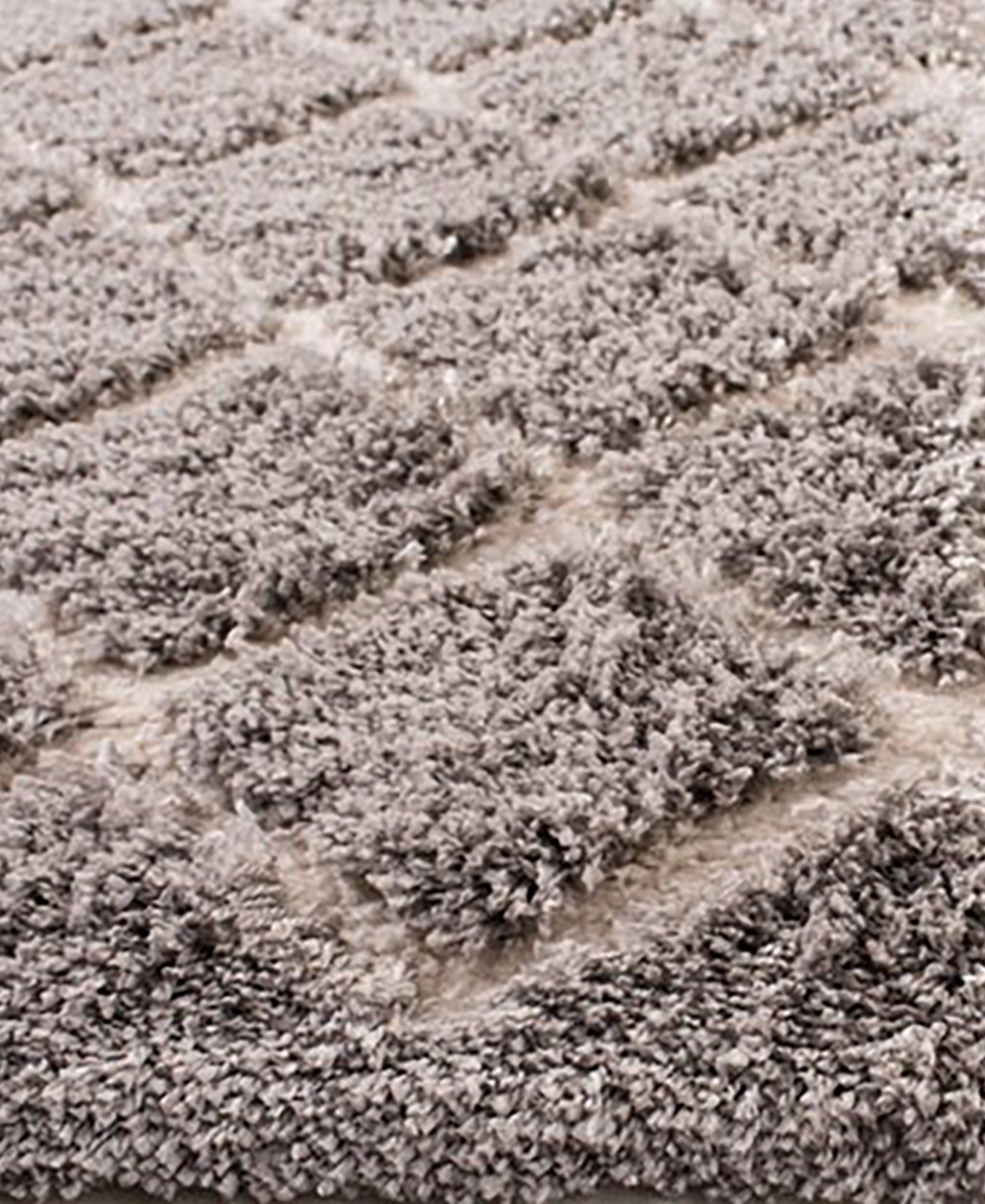 Safavieh Adriana Shag ARG780and Cream Area Rug - Light Gray