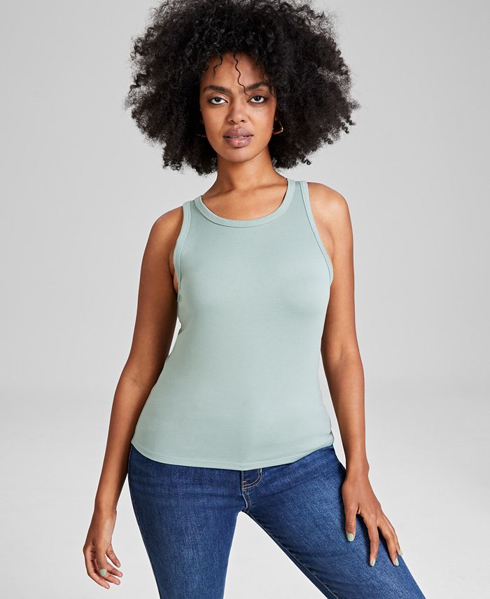 macy's inc sleeveless tops