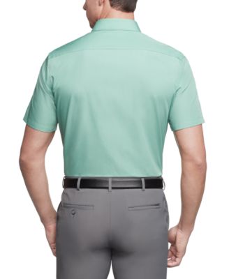 Poplin Solid Short-Sleeve Dress Shirt