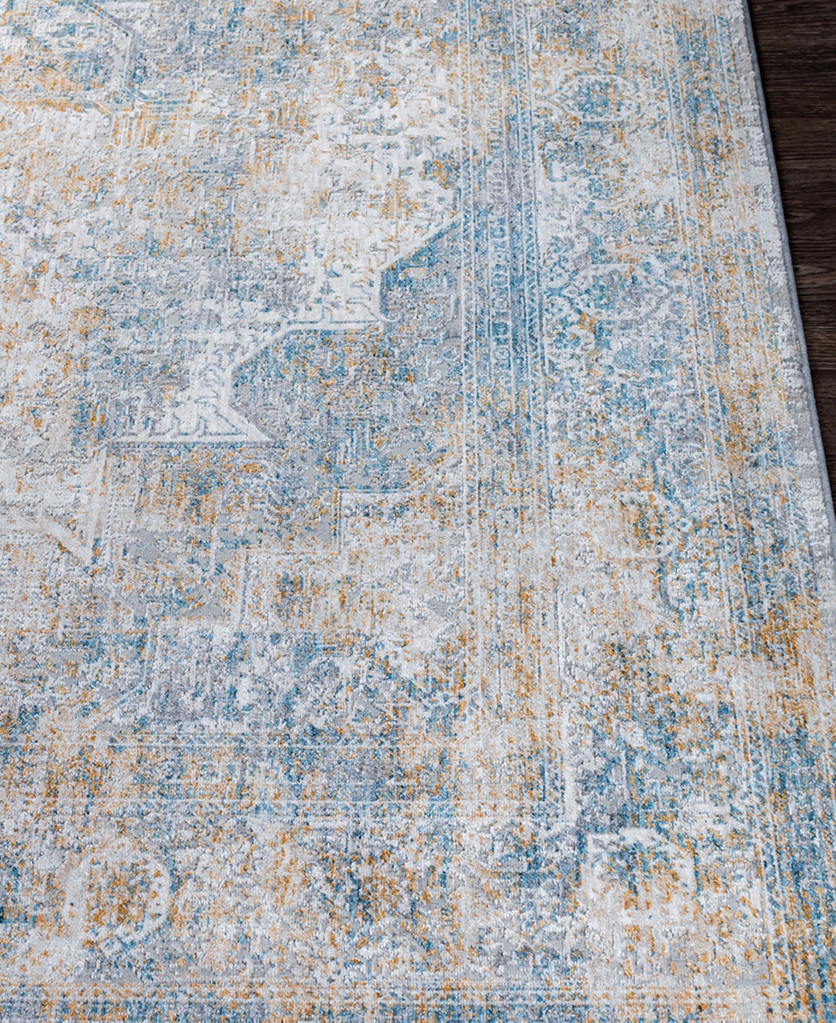 Surya Carmel Crl-2312 7'10x10' Area Rug In Blue