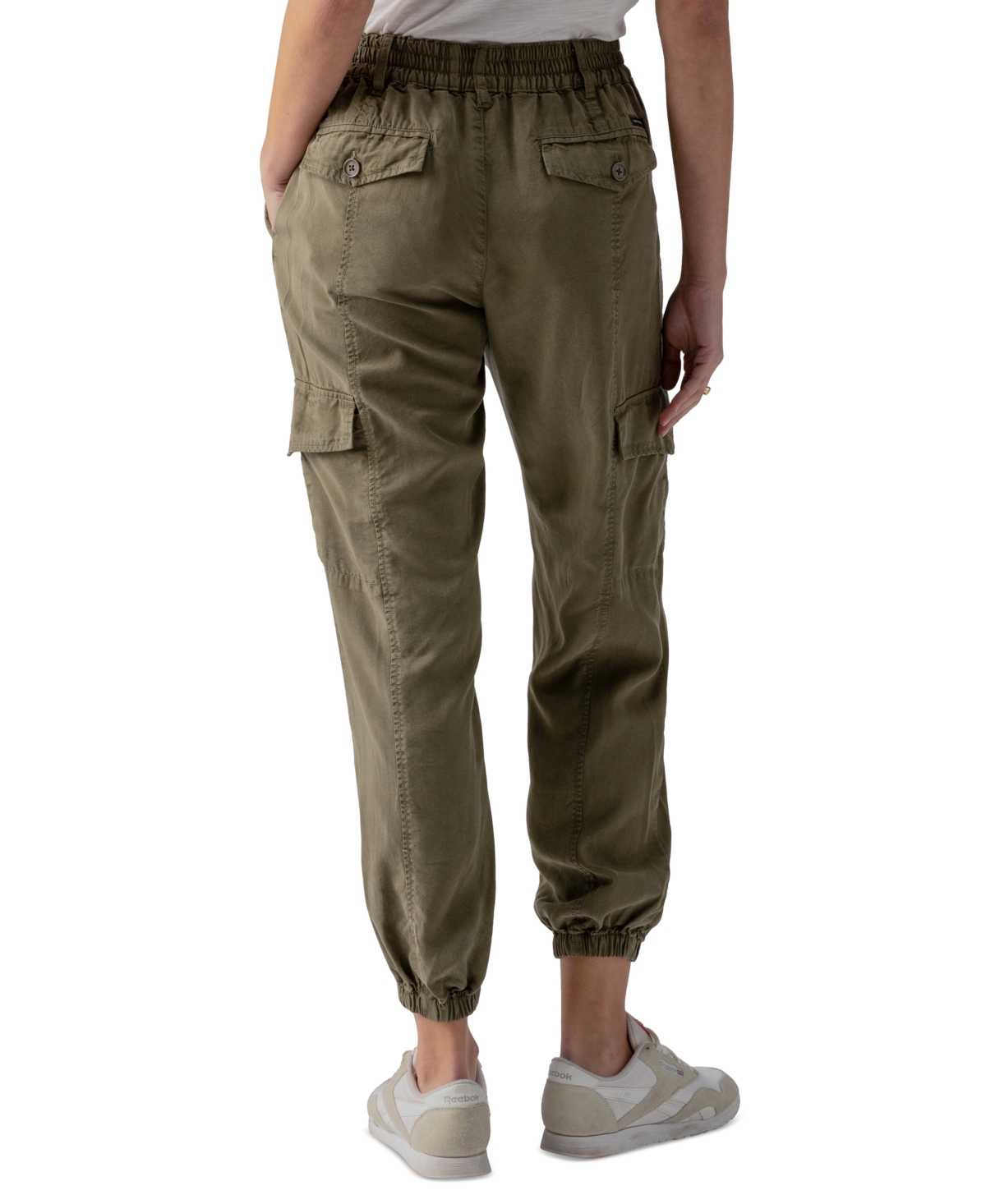 Shop Sanctuary Women's Rebel Relaxed Tapered Cargo Pants In Burnt Olive
