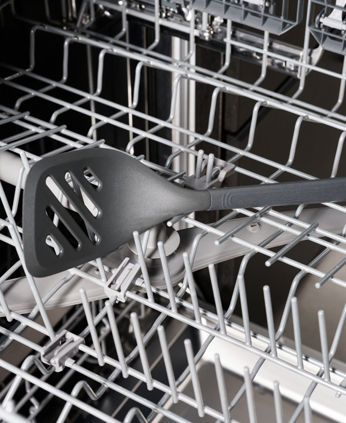 Shop Zyliss Classic Slotted Turner In Dk Gry