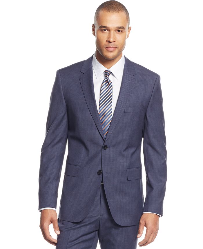 Hugo Boss BOSS by Navy Tonal Check Suit Macy's