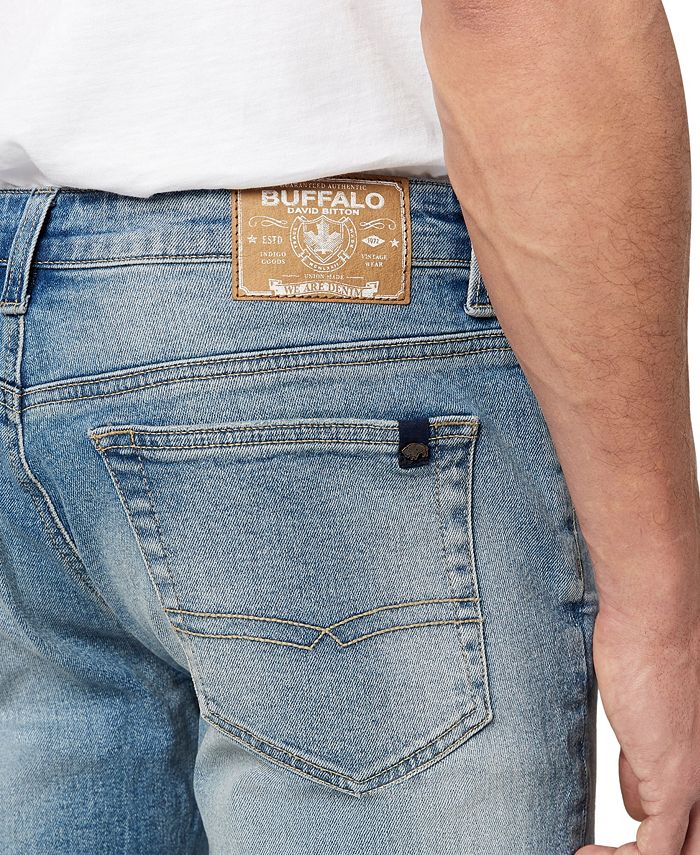 Buffalo David Bitton Buffalo Men's Slim Ash Veined Jeans - Macy's