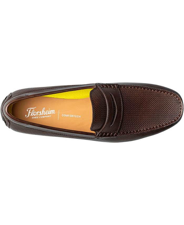 Florsheim Modena Moc Toe Brown Suede Penny Loafer for Men