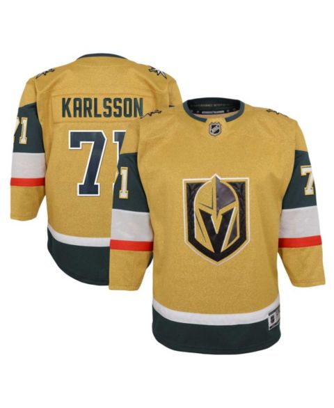 Детский топ Outerstuff William Karlsson Gold Vegas Golden Knights Home Premier Player Jersey