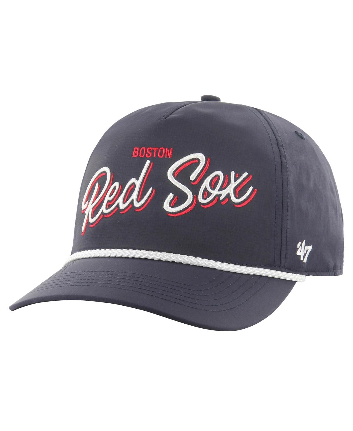 Shop 47 Brand 47 Men's Navy Boston Red Sox Fairway Hitch Adjustable Hat