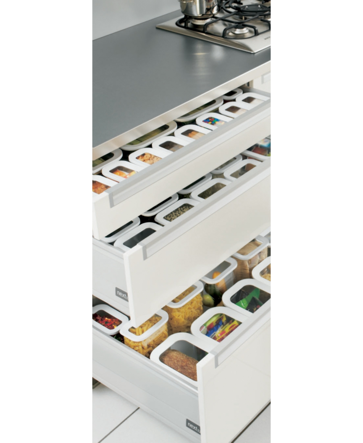 Shop Mepal Modula 7pc. Storage Box Set In White