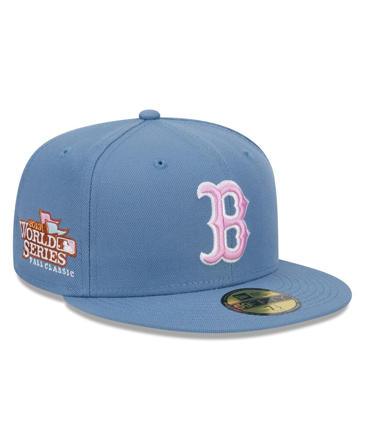 Men's Boston Red Sox Faded Blue Color Pack 59fifty Fitted Hat - Blue