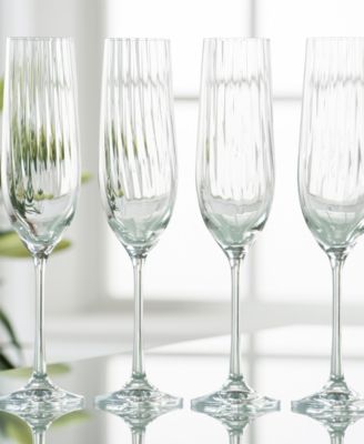Erne Flute Glass Set of 4