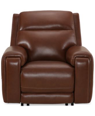 Furniture - 40" Zero Gravity Leather Recliner