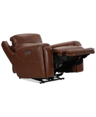 Varsani 40" Zero Gravity Leather Recliner, Created for Macy's