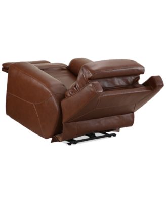 Varsani 40" Zero Gravity Leather Recliner, Created for Macy's