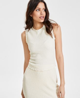 Bar III - Women's Textured Knit Top, Created for Macy's