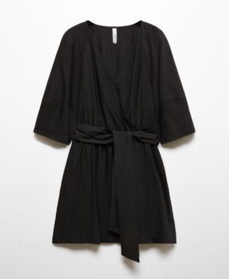 Women's Bow Wrap Dress