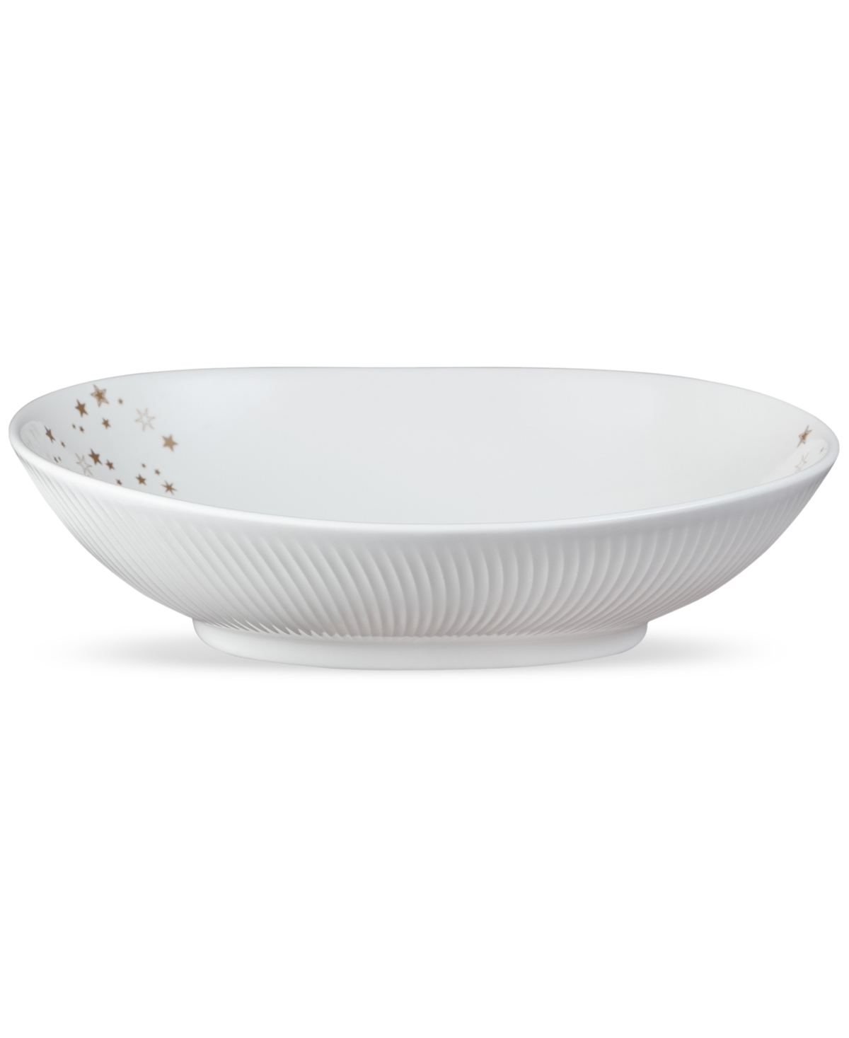 Arc Collection Stars Porcelain Serving Bowl - White