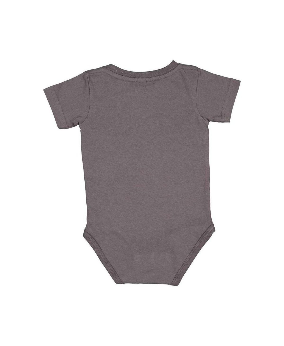 Batman Baby Girls Baby-Girls Joker Text On Gray Snapsuit