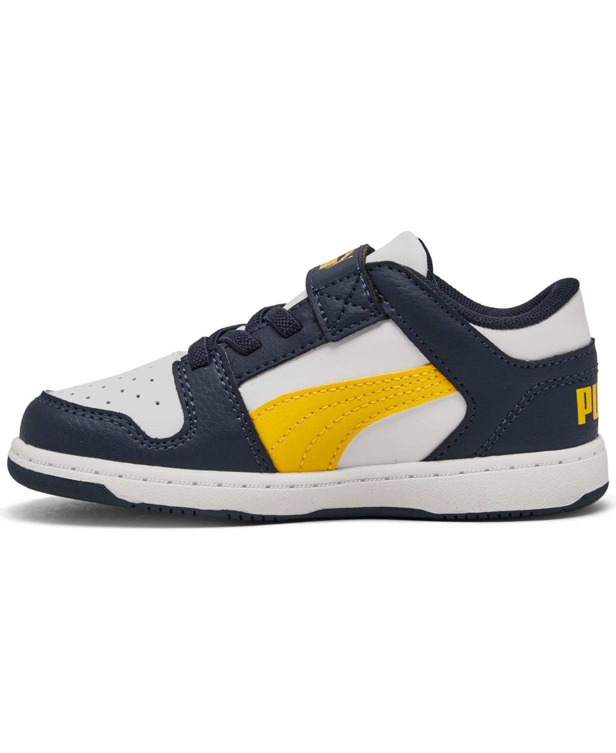 Puma Toddler Kids' Rebound LayUp Low Fastening Strap Casual Sneakers from Finish Line