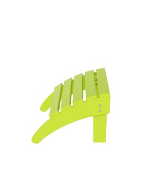 All-Weather Outdoor Patio Poly Adirondack Ottoman Footrest